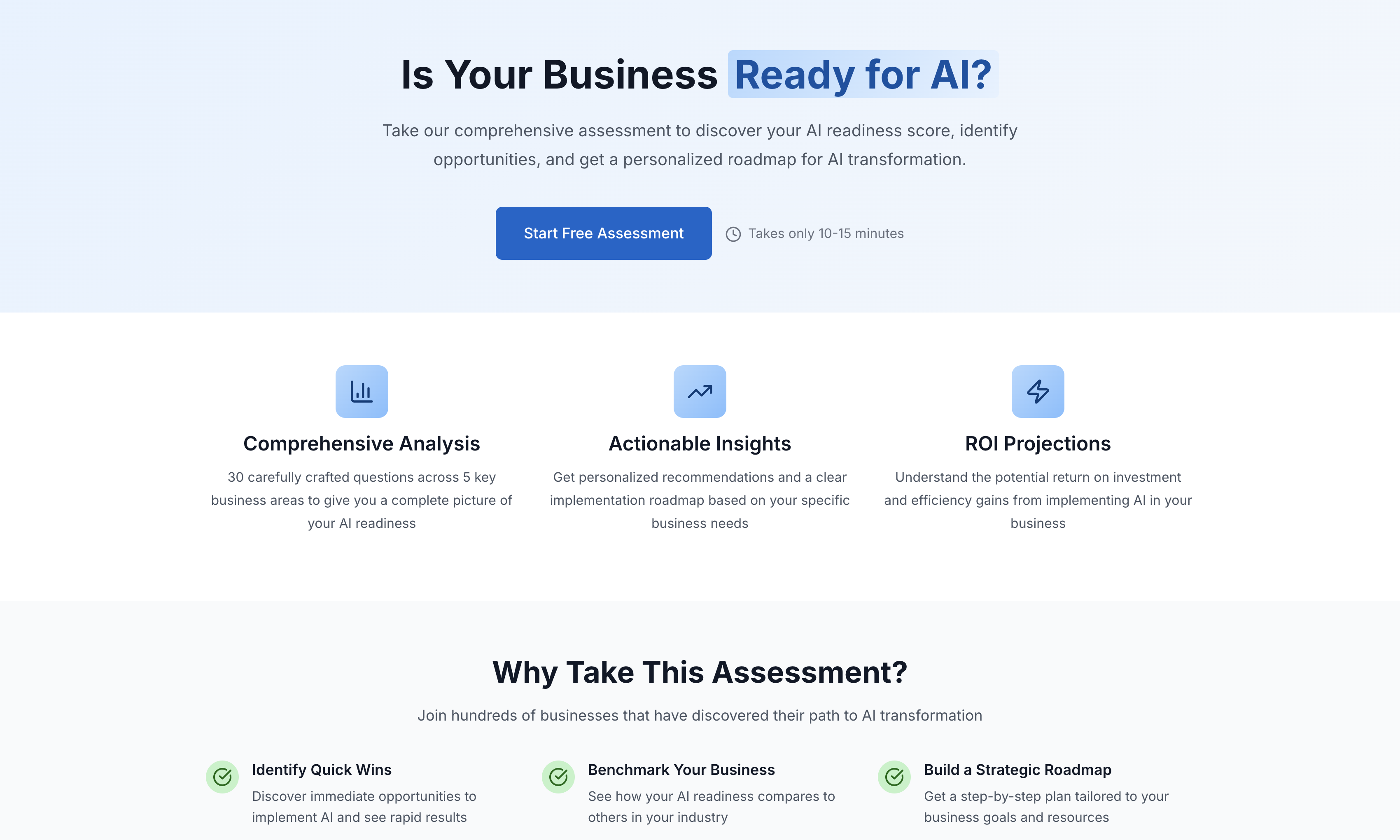 AI Readiness Calculator